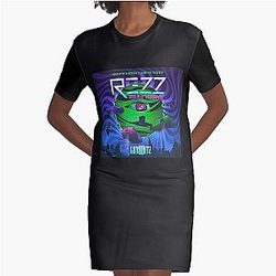 rr11 rezz Graphic T-Shirt Dress