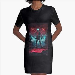  Rezz Poster Graphic T-Shirt Dress