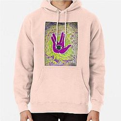 Rezz Eye Purple Pullover Hoodie