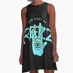 THE CULT OF REZZ logo merch A-Line Dress