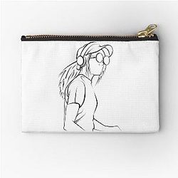 Rezz Outline Zipper Pouch