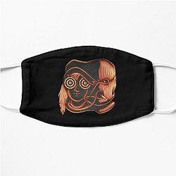 rezz malaa art gift logo criminals Flat Mask