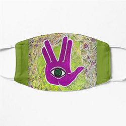 Rezz Eye Purple Flat Mask