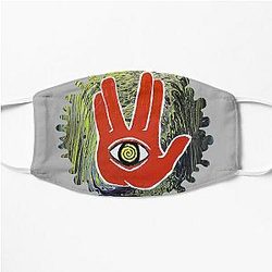 Rezz Eye Red Flat Mask