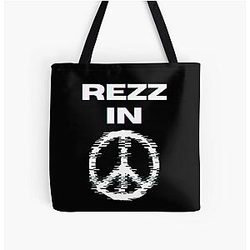 Rezz In Peace - Hauntingly Beautiful Tribute to Rezz All Over Print Tote Bag
