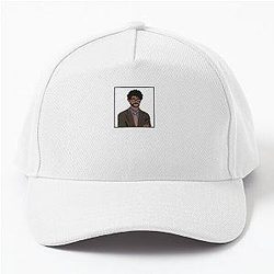 Richard Ayoade - White Baseball Cap