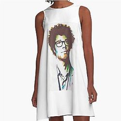 Richard Ayoade Day A-Line Dress