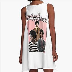 Richard Ayoade Funny Gifts Boy Girl A-Line Dress becomes 

Richard Ayoade Funny A-Line Dress