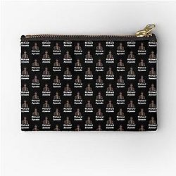 Richard Ayoade - White Zipper Pouch
