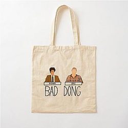Bad, Richard Ayoade & Greg Davies Cotton Tote Bag