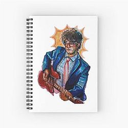 Richard Ayoade Traditional Spiral Notebook
