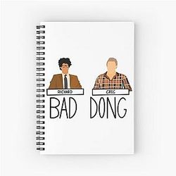 Bad Thats Not Al (Greg Davies Is) Spiral Notebook
