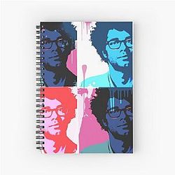 Richard Ayoade Pop Art Notebook