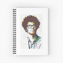 Richard Ayoade Day Spiral Notebook