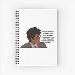 Richard Ayoade Spiral Notebook