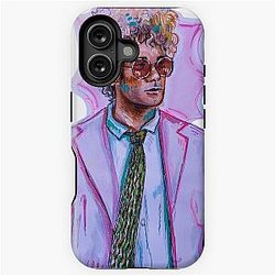 Richard Ayoade Traditional Artwork iPhone Case