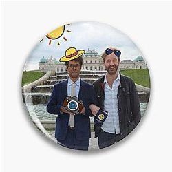 Chris O'Dowd & Richard Ayoade at the Pin