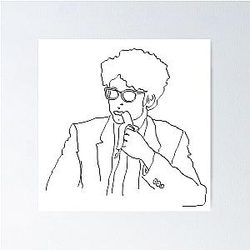 Richard Ayoade Poster