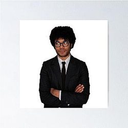 Richard Ayoade: chilling Poster