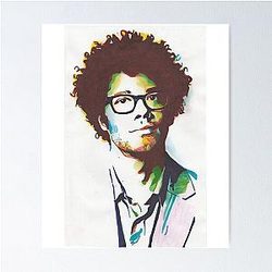 Richard Ayoade Gift Poster