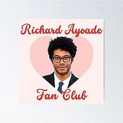 Richard Ayoade Fan Poster