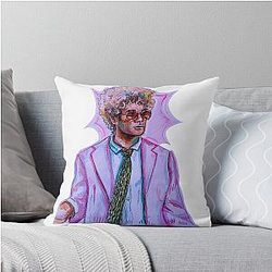 Richard Ayoade - Traditional Artwork Throw Pillow