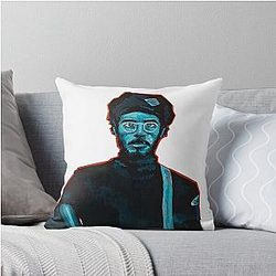 Richard Ayoade - The Scheme Throw Pillow