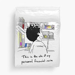Richard Ayoade at Criterion Duvet Cover
