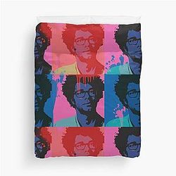 Richard Ayoade Pop Art Duvet Cover