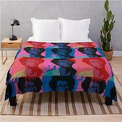 Richard Ayoade Pop Art Throw Blanket