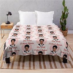 Richard Ayoade Fan Club Throw Blanket