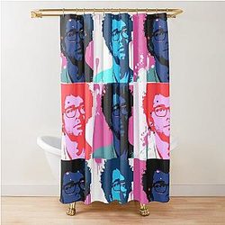 Richard Ayoade Pop Art Shower Curtain