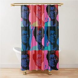 Richard Ayoade Pop Art Shower Curtain