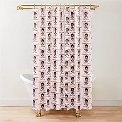 Richard Ayoade Fanclub Shower Curtain