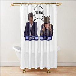 Your mum Richard Ayoade and Noel Fielding Shower Curtain