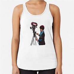 Richard Ayoade Traditional Racerback Tank Top