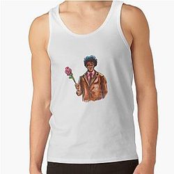 Richard Ayoade Traditional Artwork Tank Top