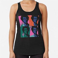Richard Ayoade Pop Art Racerback Tank Top