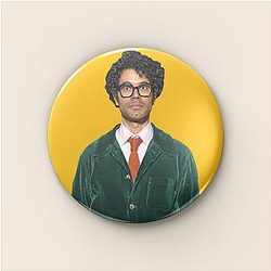 Richard Ayoade - Travel Man Host Richard Ayoade Pins
