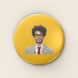 Richard Ayoade - Distinctive Wry Humor Richard Ayoade Pins
