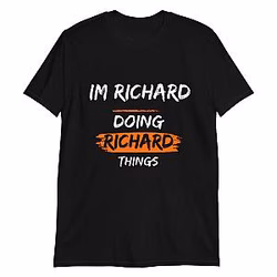 Im Richard Doing DTNK2204 Richard Ayoade T-Shirts