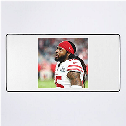 Game Manager Richard Sherman Mouse Pads