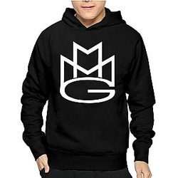 Aly Rick Ross X Meek Mill Logo Graphic Black Sweatshirt