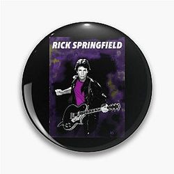 Rick Springfield Tribute Pin