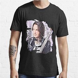 Rick Springfield Purple Music Notes Essential T-Shirt