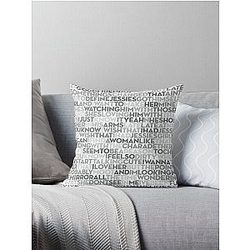 Jessie's Girl - Rick Springfield v.3 Throw Pillow