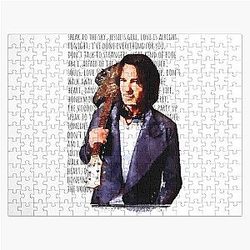 Rick Springfield Song Titles Jigsaw Puzzle
