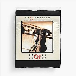 Rick Springfield rock of life Duvet Cover