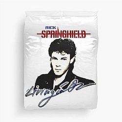 Rick Springfield 1983 Living in OZ Vintage 80s Duvet Cover