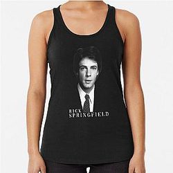 Rick Springfield - Portrait Racerback Tank Top